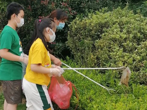 共建清潔家園，永旺與你同行—青島永旺社會貢獻活動