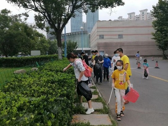 共建清潔家園，永旺與你同行—青島永旺社會貢獻活動